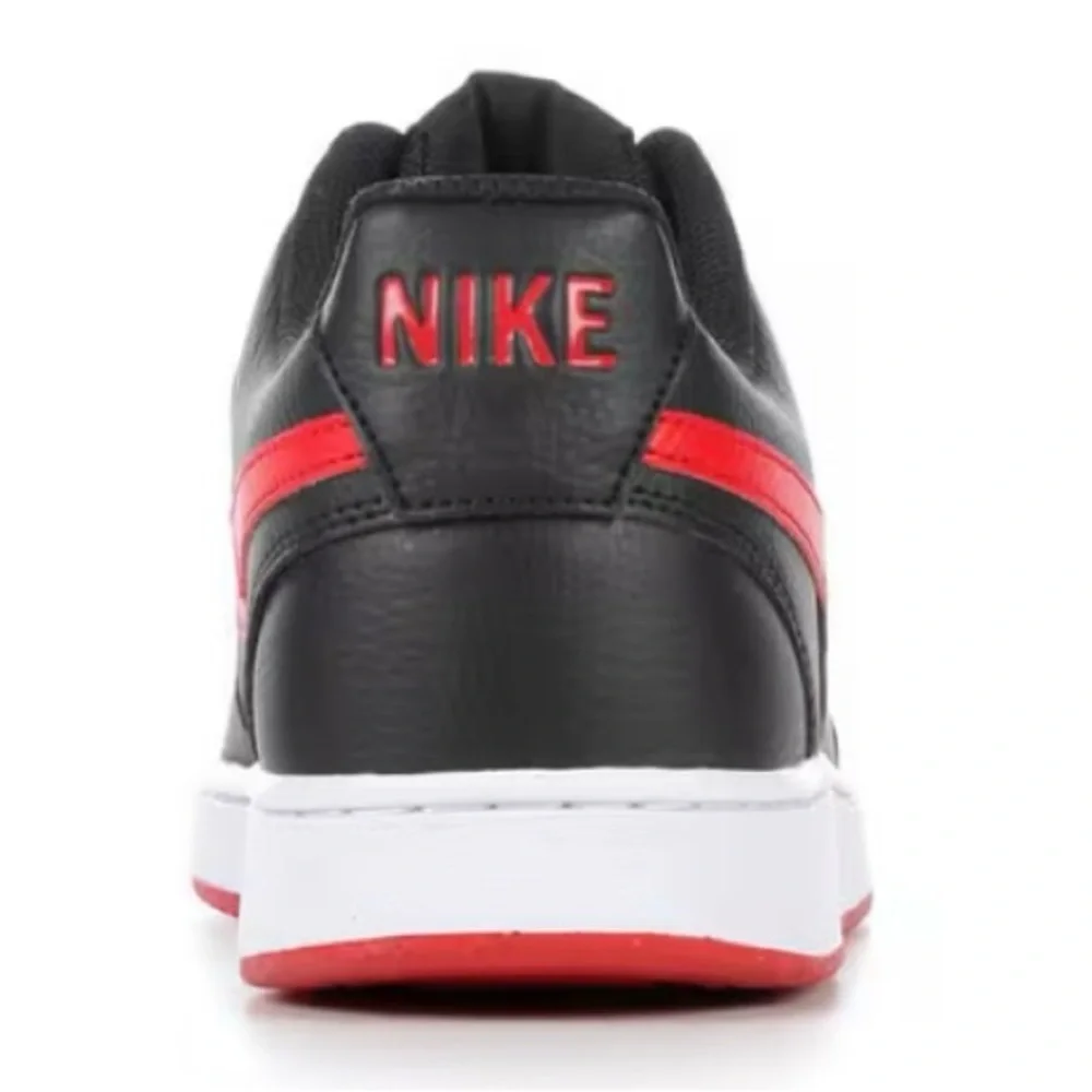 Nike Court Vision Low Shoe Black Red